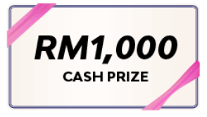 RM1,000 Cash prize